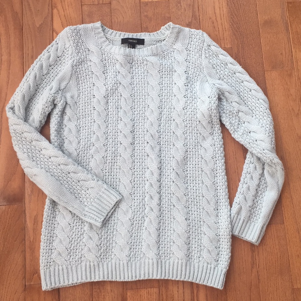 Light Blue Large Forever 21 Sweater
